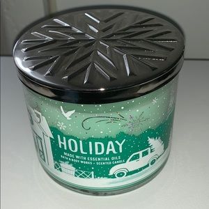 Holiday Bath and Body Works candle